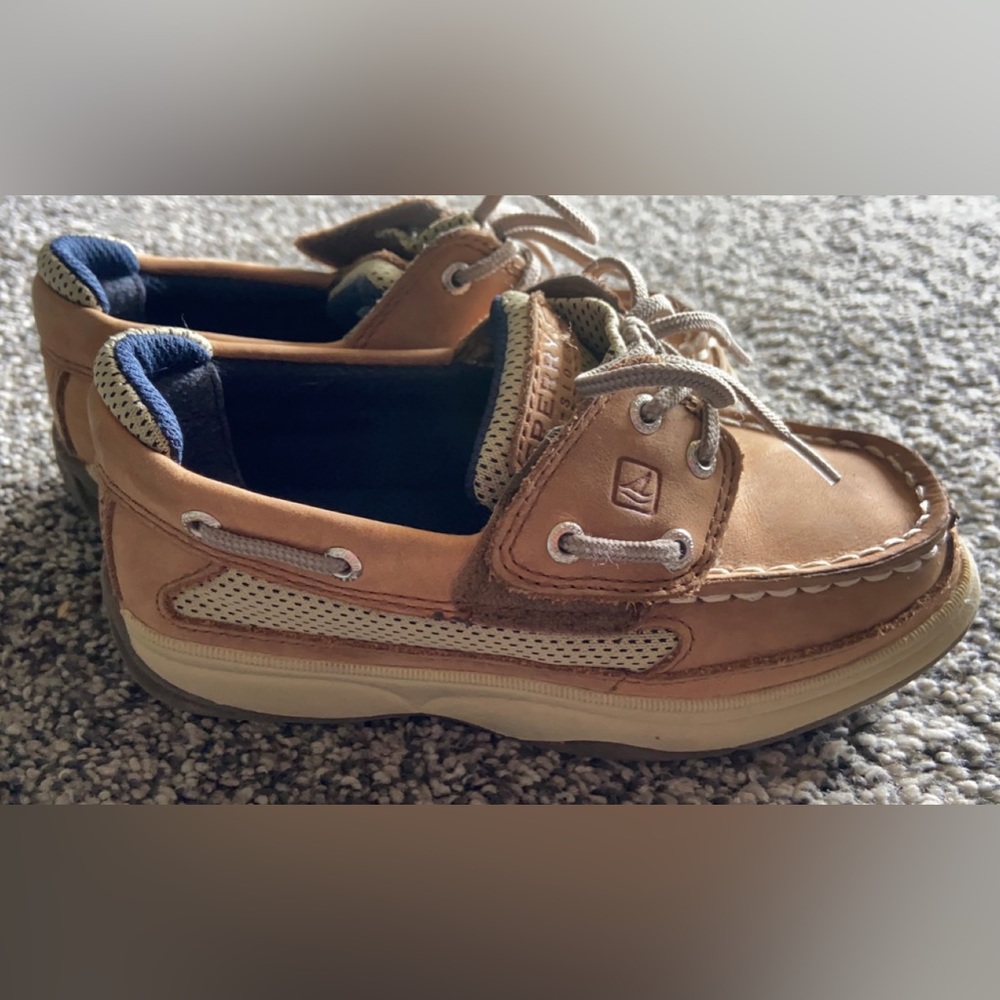Boys Sperry Top-Sider Tan Shoes Soze 11.5M